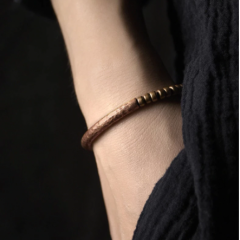 El Yapımı Bakır  Vıntage Bileklik