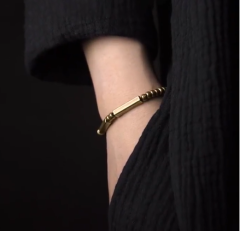 El Yapımı Bakır Vıntage Bileklik