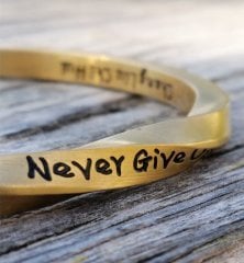 316L Kalite Titanyum Çelik Bileklik -Antik Gümüş