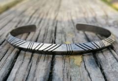 Paslanmaz Çelik  Desenli Anti Alerjik Uniseks Bileklik