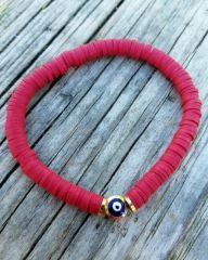 Ntfb-41 Nazar Boncuklu Fimo Bileklik