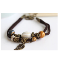 Mbs-263 El Yapımı Terra Güderi Bileklik