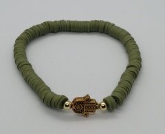 Ntfb-46 Haki Hamsa Fimo Bileklik