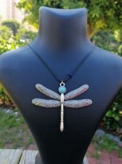 Ntmk-59 Tasarım Gümüş Yusufçuk Kolye