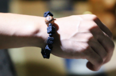 Bakır Ve Kübik Lav Taşı  Bileklik