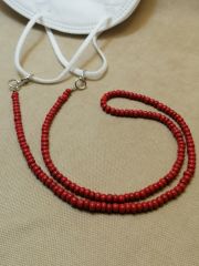 Nti-79 Kırmızı Renk Gözlük Ve Maske İpi