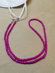 Nti-92 Fuşya Rengi Gözlük Ve Maske İpi