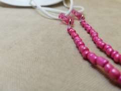 Nti-94 Metalik Pembe Gözlük Ve Maske İpi