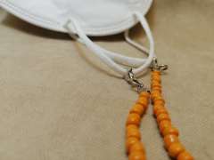 Nti-95 Turuncu Renk Gözlük Ve Maske İpi