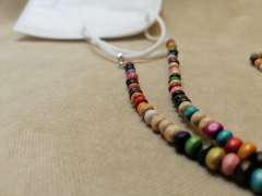 Nti-89 Ahşap Mıx Renk Gözlük Ve Maske İpi