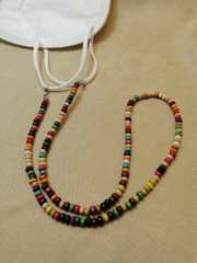 Nti-89 Ahşap Mıx Renk Gözlük Ve Maske İpi