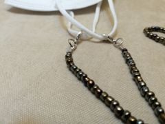 Nti-91 Bakır Gümüş Mıx Renk Gözlük Ve Maske İpi