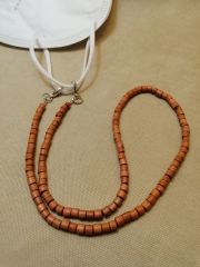 Nti-92 Ahşap Boncuk Gözlük Ve Maske İpi