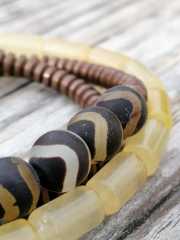 Ntk-81 Tasarım Hematit Ve Sitrin Kolye / Bileklik