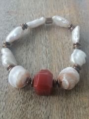 Ntb 265 Barok İnci Bileklik