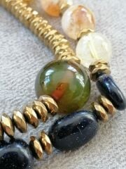 Ntb 273 Katmanlı Yıldız Taşı Bileklik