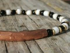 El Yapımı Bakır Renkli Bileklik