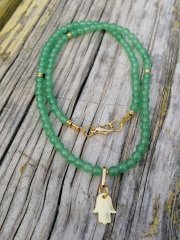 Ntk-129 Aventurin  4Mm Kolye