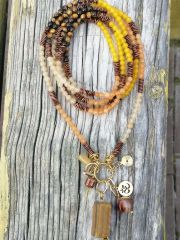 Ntk-259 Om Katmanlı  Para Kolyesi