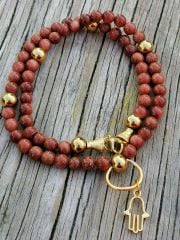 Ntk-212 Güneş Taşı Kolye