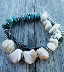 Ntb-237 Katmanlı Şans Şifa Koruma Bileklik